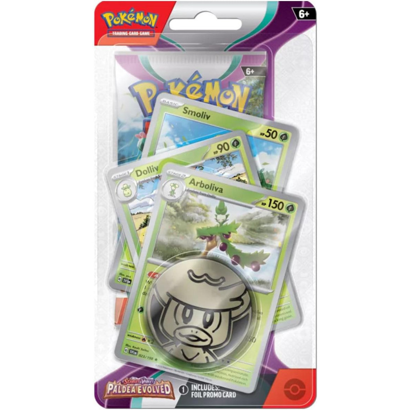 POKEMON JUEGO DE CARTAS SCARLET & VIOLET PALDEA EVOLVED PREMIUM CHECKLANE