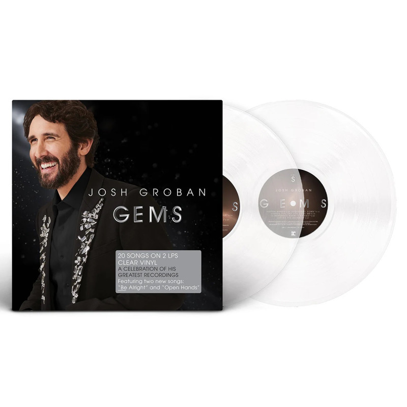 JOSH GROBAN - GEMS (2 LP-VINILO) CLEAR