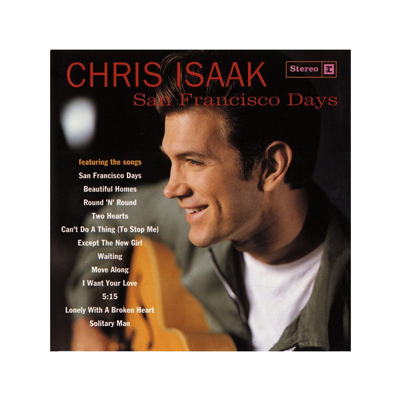 CHRIS ISAAK - SAN FRANCISCO DAYS (CASSETTE)