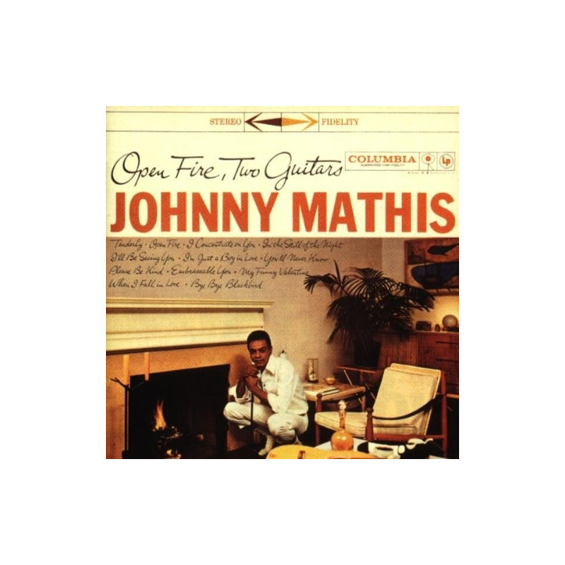 JOHNNY MATHIS - OPEN FIRE, TWO GUITARS