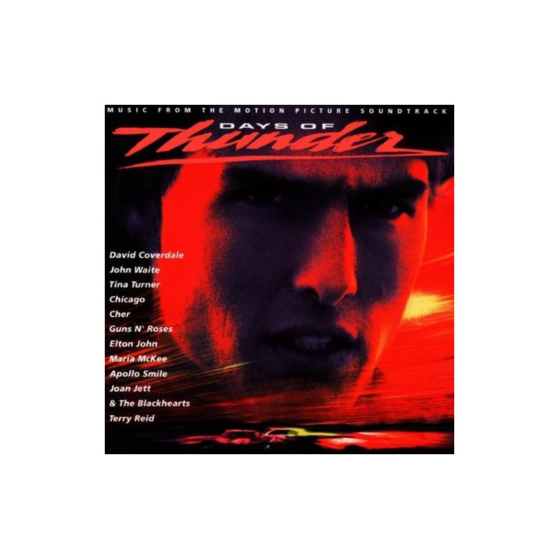 B.S.O. DIAS DE TRUENO - DAYS OF THUNDER - DIAS DE TRUENO - DAYS OF THUNDER