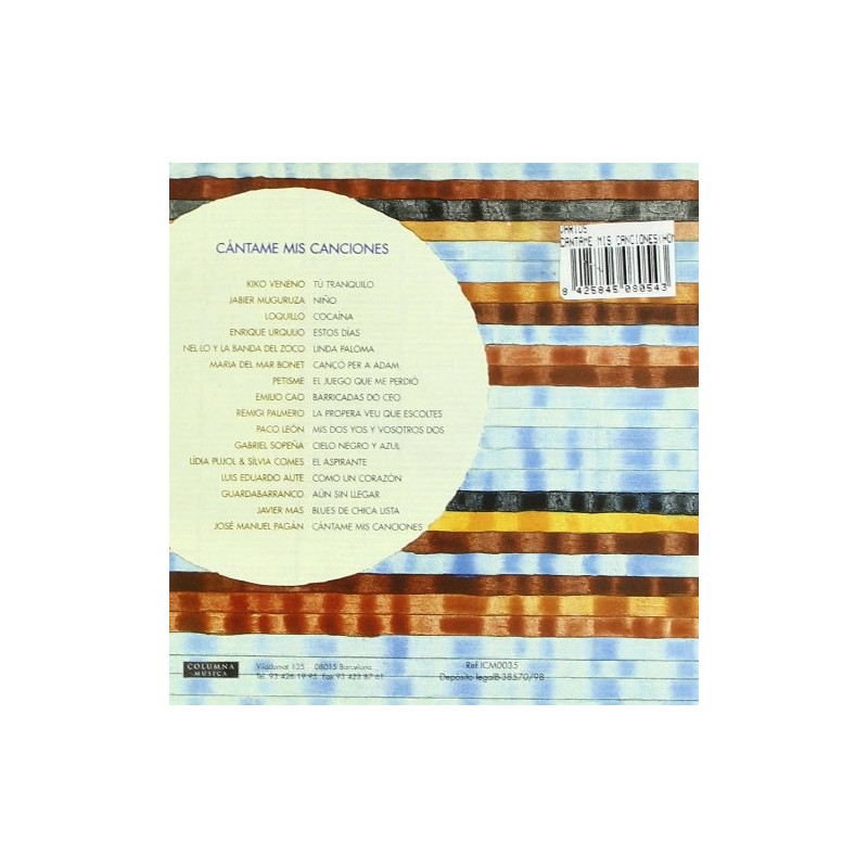 JACKSON BROWNE - CANTAME MIS CANCIONES - TRIBUTO