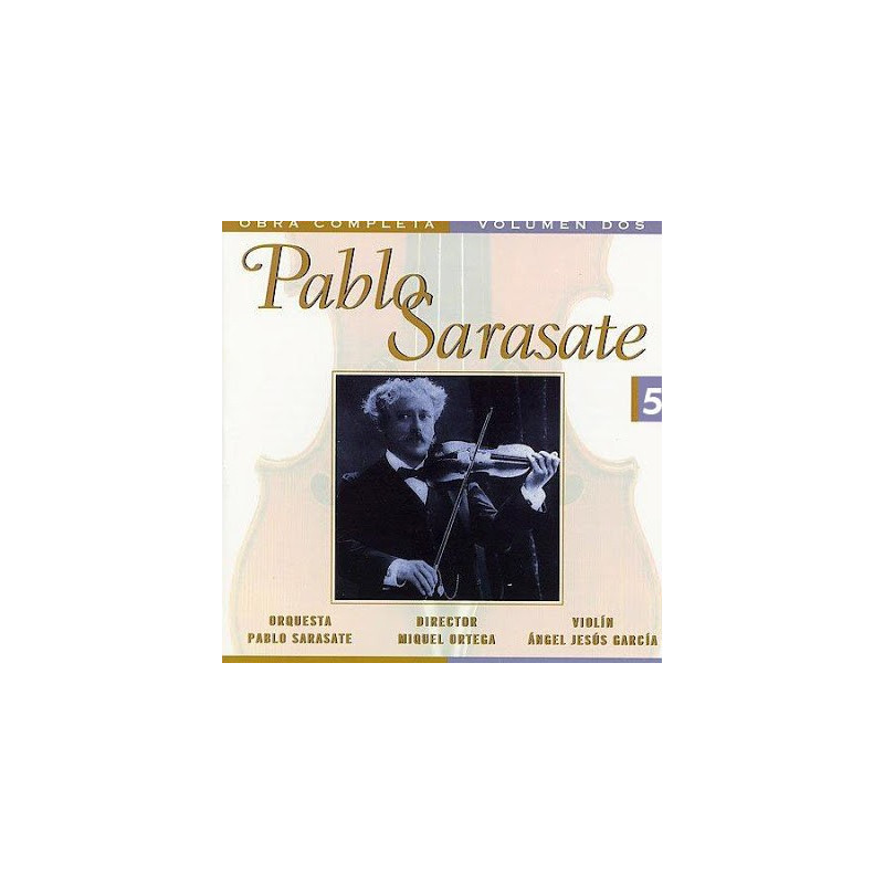 PABLO SARASATE - VOL.5 DE LA OBRA COMPLETA