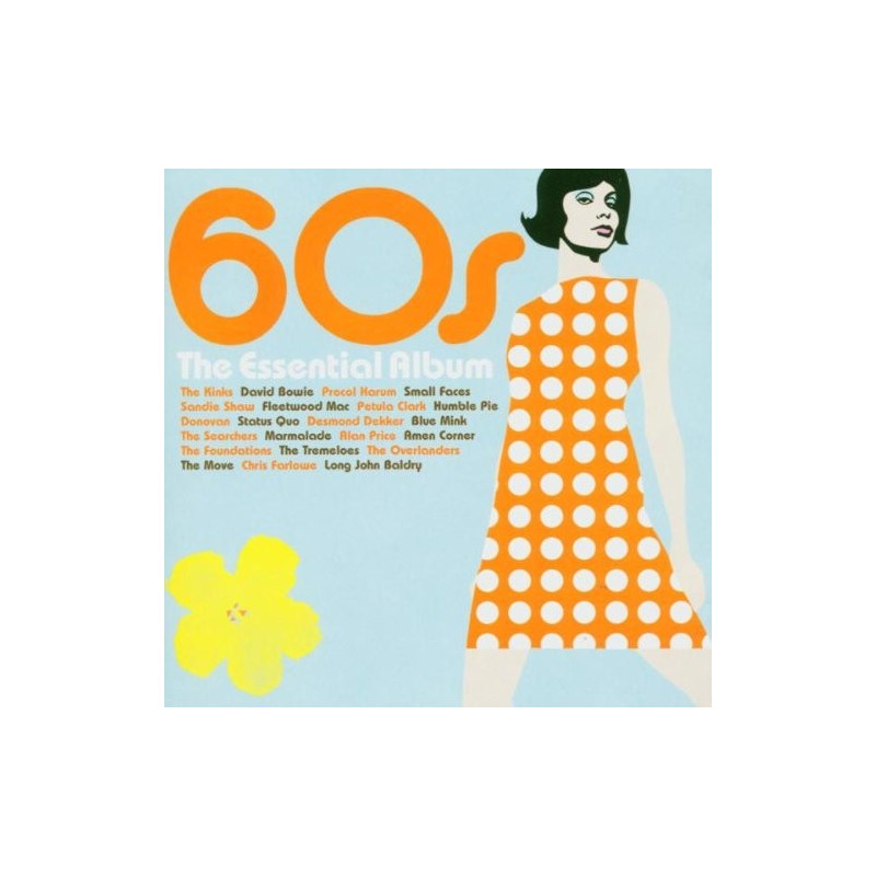 VARIOS 60'S THE ESSENTIAL ALBUM - 60'S THE ESSENTIAL ALBUM