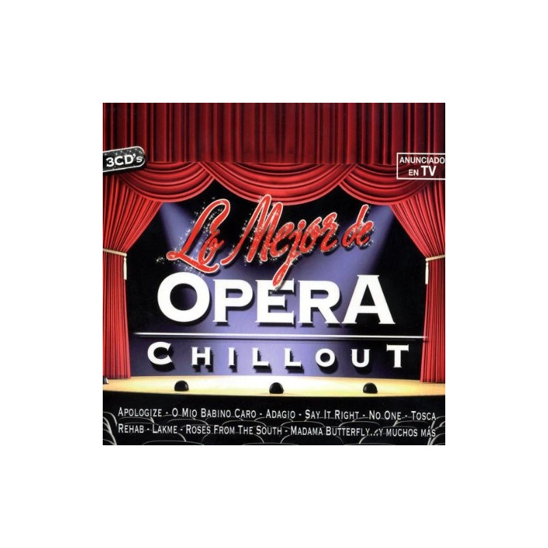 VARIOS LA MEJOR OPERA CHILLOUT - LA MEJOR OPERA CHILLOUT