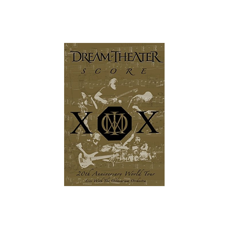 DREAM THEATER - SCORE 20TH ANNIVERSARY WORLD TOUR (DVD)