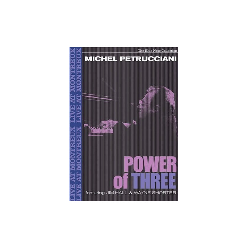 MICHEL PETRUCCIANI - POWER OF THREE (DVD)