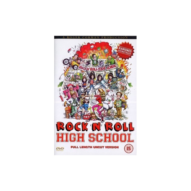 RAMONES - ROCK'N'ROLL HIGH SCHOOL B.S.O. (DVD)