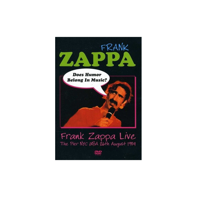 FRANK ZAPPA - DOES HUMOR BELONG IN MUSIC? - LIVE