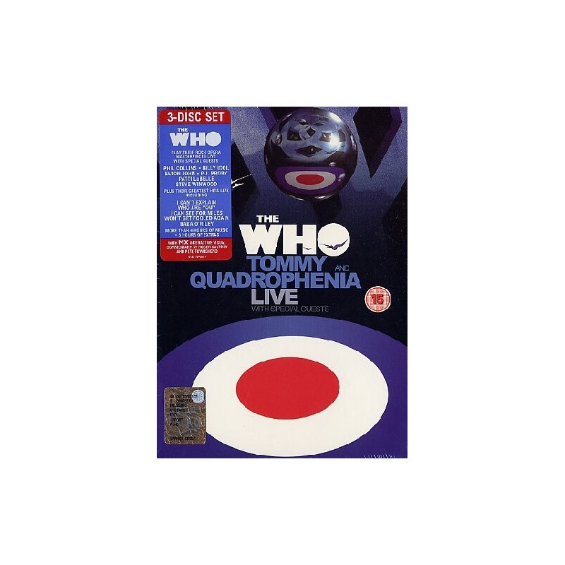 THE WHO - TOMMY QUADROPHENIA LIVE