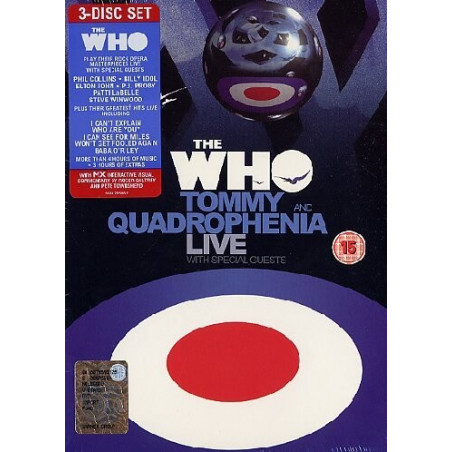 THE WHO - TOMMY QUADROPHENIA LIVE