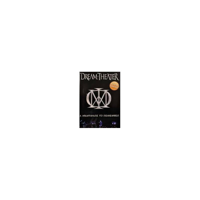 DREAM THEATER - A NIGHTMARE TO REMEMBER (DVD)