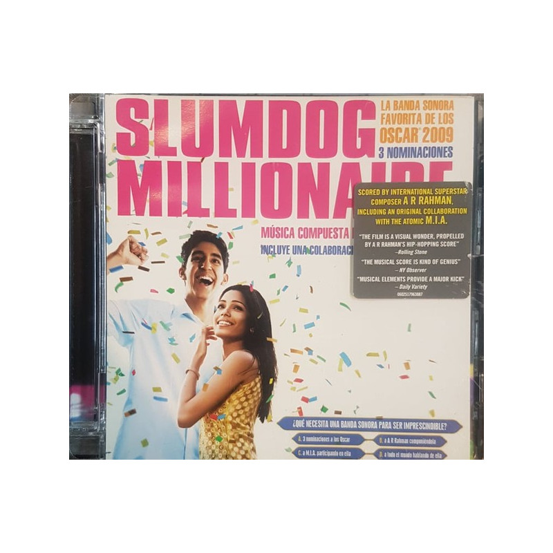 B.S.O. SLUMDOG MILLIONAIRE - SLUMDOG MILLIONAIRE