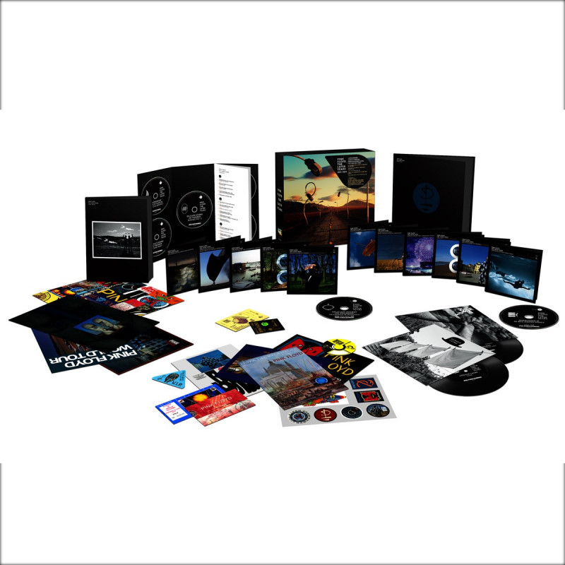 PINK FLOYD THE LATER YEARS (BOX-SET) (6 BLU-RAY + 5 CD + 5 DVD + 2 LP-VINILO 7'')